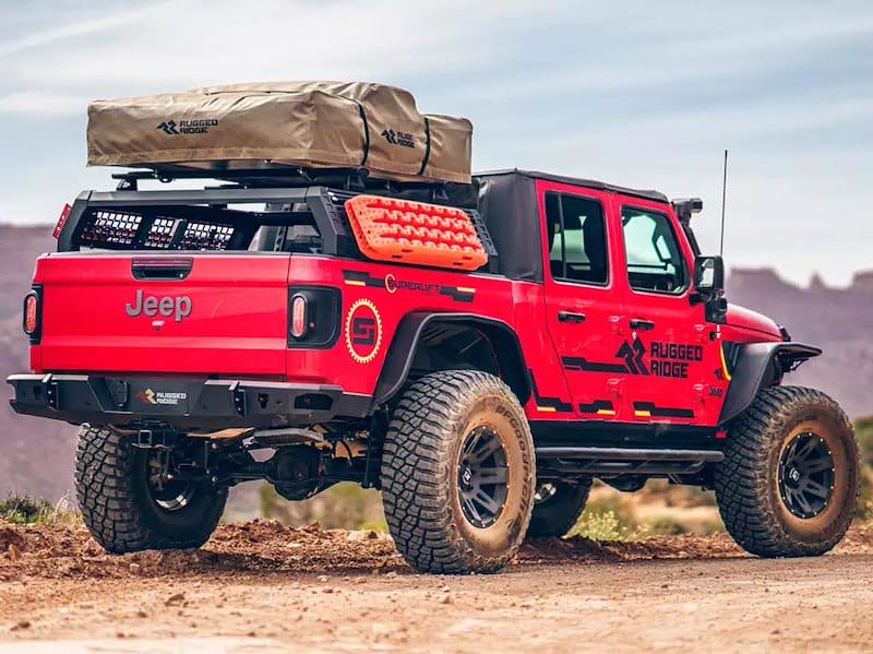 Rugged overland vehicle